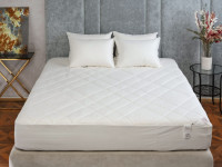 Наматрасник MATTRESS COTTONWASH GRASS легкий с юбкой 160x200x40