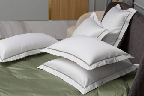 Наволочки с узкой отделкой Alpine Pine Green Allure Grass 50х70 (2шт)