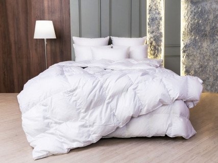 Одеяло WHITE FAMILIE DOWN теплое с бортиком 155х200