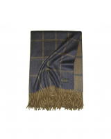  Плед Glen Saxon Garda Camel-Navy