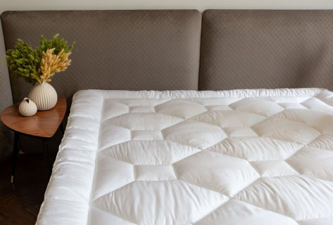 Наматрасник - топпер TOPPER WOOL GRASS теплый 200x200