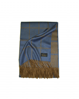 Плед Glen Saxon Garda Camel-Blue