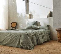  Пододеяльник BOHEME TOUNDRA  Blanc des Vosges 
