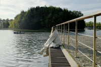 Сапожки-носочки пуховые Comfort Socks Travel Grass Grey 36-39 р.