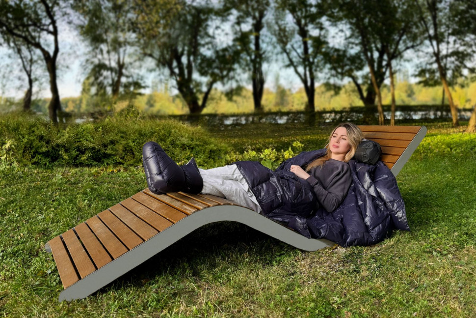 Сапожки-носочки пуховые Comfort Socks Travel Grass Navy 36-39 р.