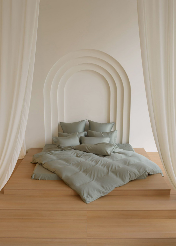 Постельное белье Olive Brilliant Grass Евро