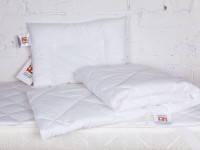 Набор BABY 95°C GRASS всесезонное - подушка40х60/одеяло100х135/наматрасник 60х120