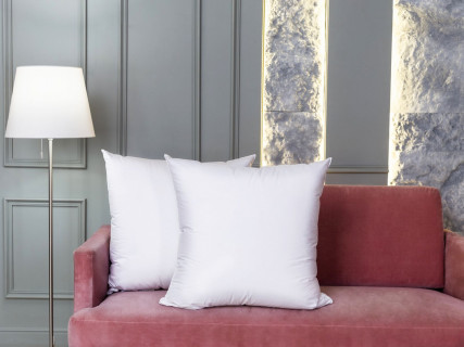 Подушка WHITE FAMILIE DOWN трехкамерная 3D упругая с бортиком 68х68