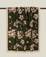 Плед Frati MAGNOLIA GREEN 150x190, шерсть 80% полиэстер 20%, 900г