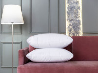 Подушка WHITE FAMILIE DOWN трехкамерная 3D упругая с бортиком 50x68