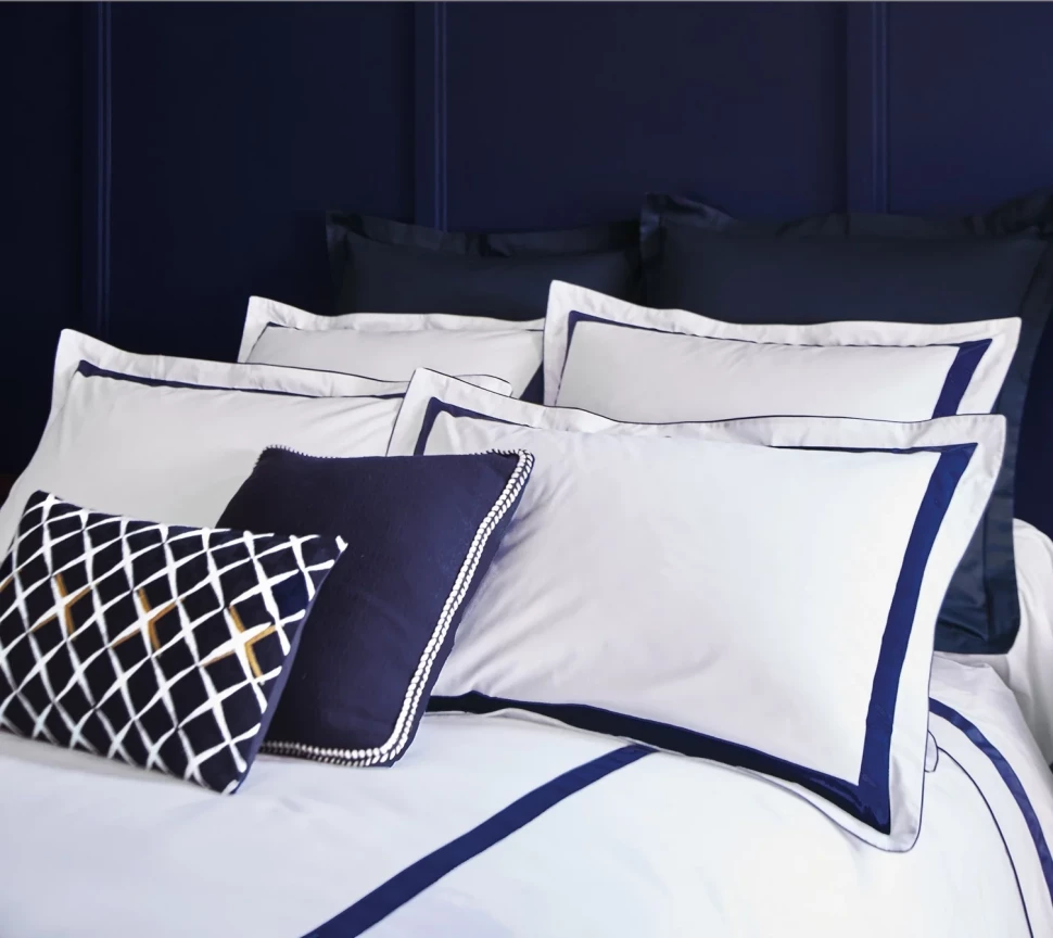 КПБ  EGERIE BLEU CORINTHE  Blanc des Vosges     