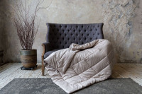 Одеяло ALMOND WOOL GRASS теплое 240x220