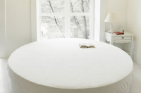 Простыня-чехол Palette Grass с юбкой круглая d-200х40